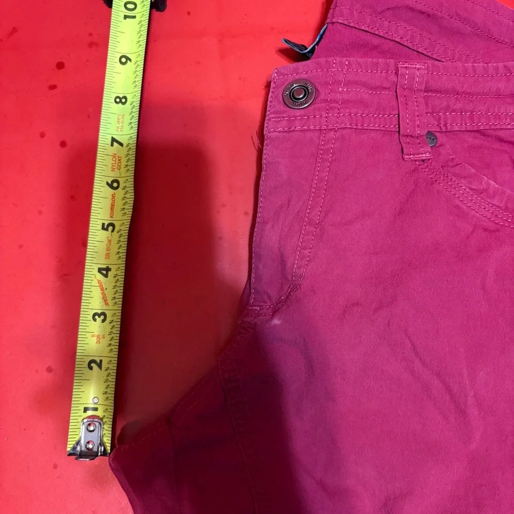 KUHL Pink Twill Casual Shorts Women Size 8 Cargo Pockets Outdoor‎ - Picture 8 of 11
